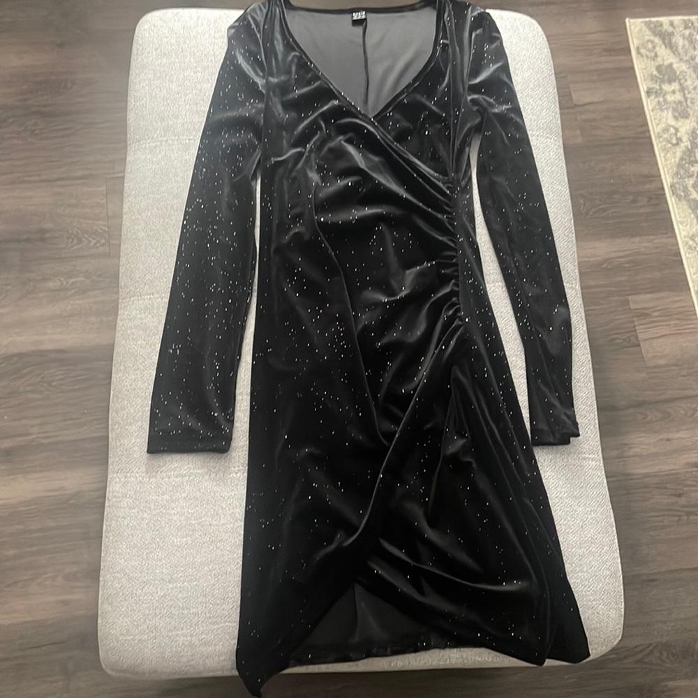 Shein black dress